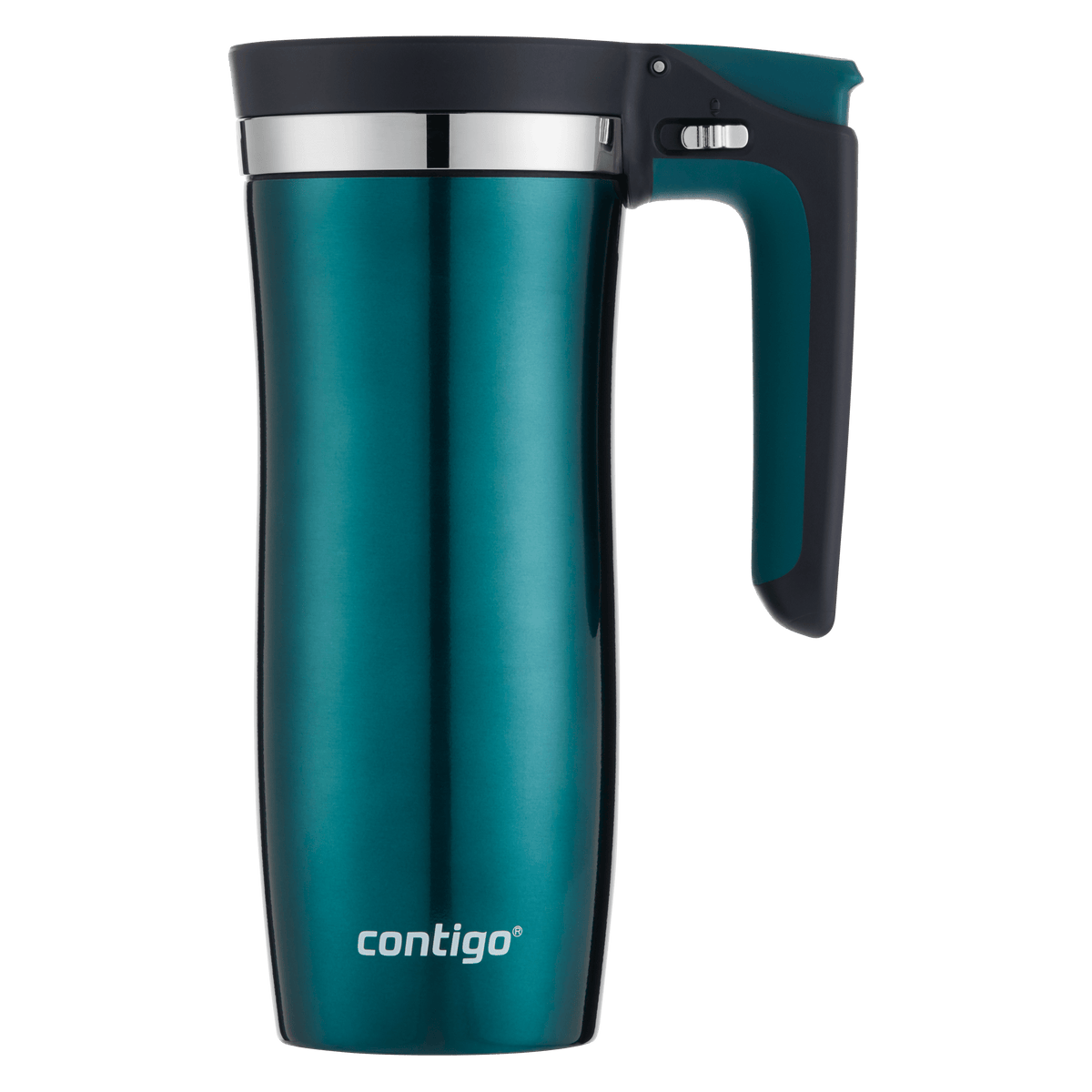 Contigo® Handled AUTOSEAL® Stainless Steel Travel Mug with Easy-Clean Lid, 16oz