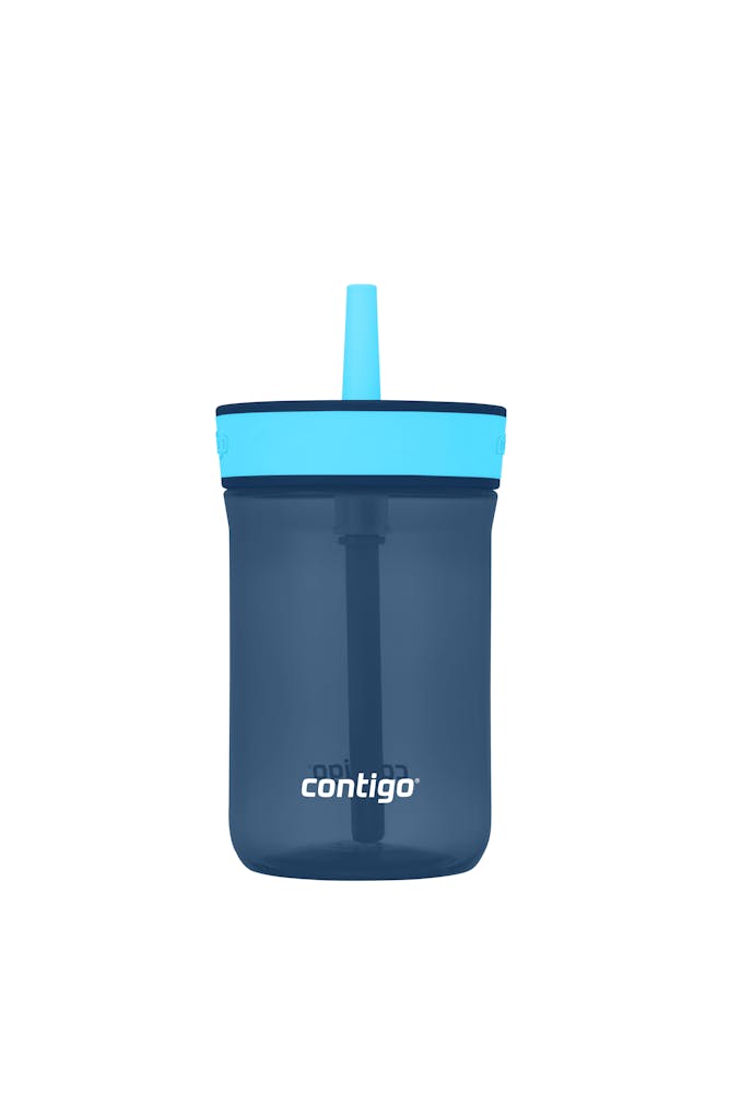 Kids’ Leighton Straw Tumbler with Spill-Proof Leak-Proof Lid, 14oz N6