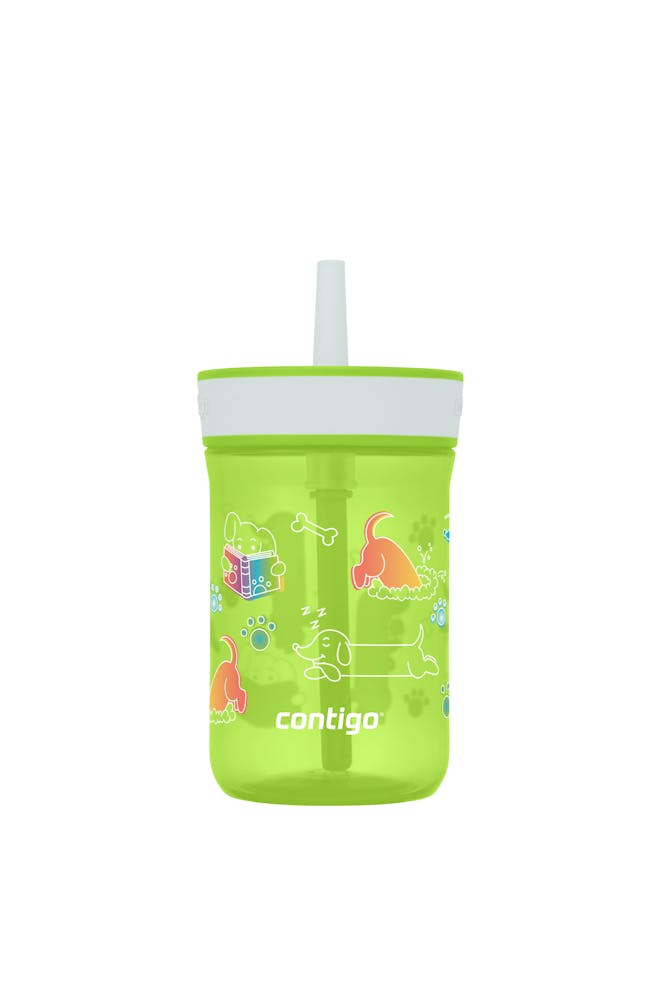Kids’ Leighton Straw Tumbler with Spill-Proof Leak-Proof Lid, 14oz N6